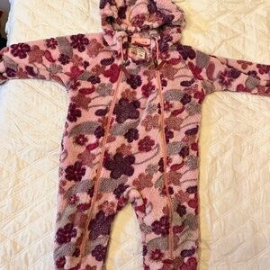 REI pink bunting suit for toddler. 18 month